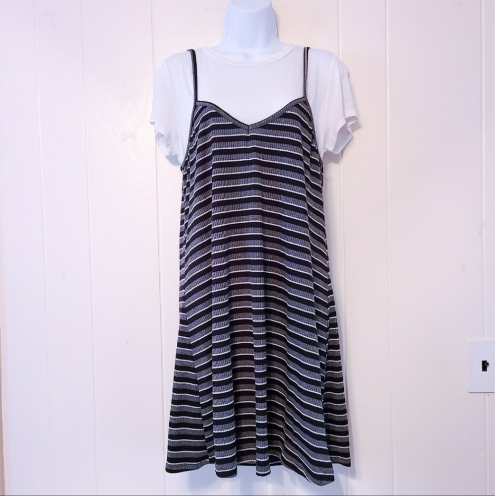 Love J Layered Tee Dress